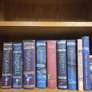 Book Collection - Blue and Red Covers